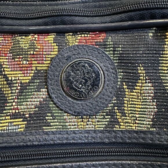 Adolfo Vintage Shoulder Bag And Carryon Tapestry Bag Set RARE - Picture 9 of 16